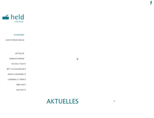 Tablet Screenshot of held-schreinerei.de